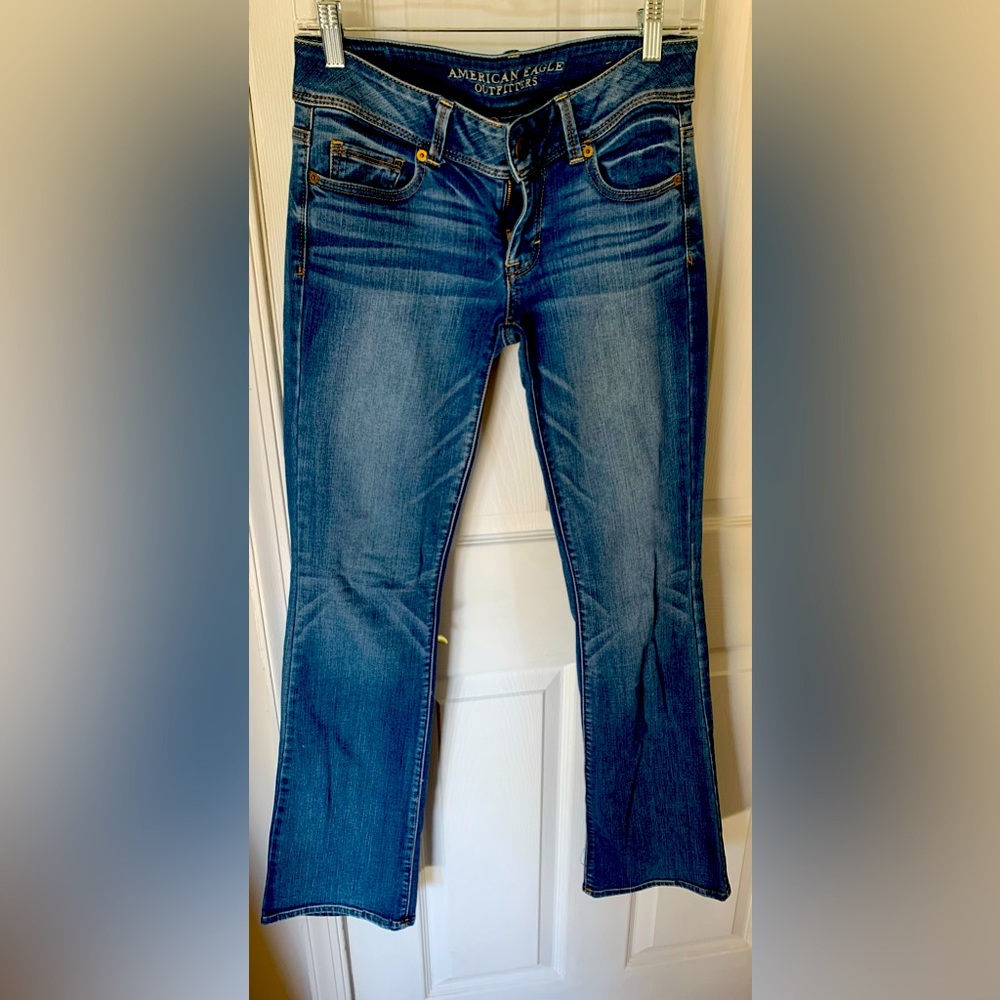 American Eagle Low Rise Flare Jean